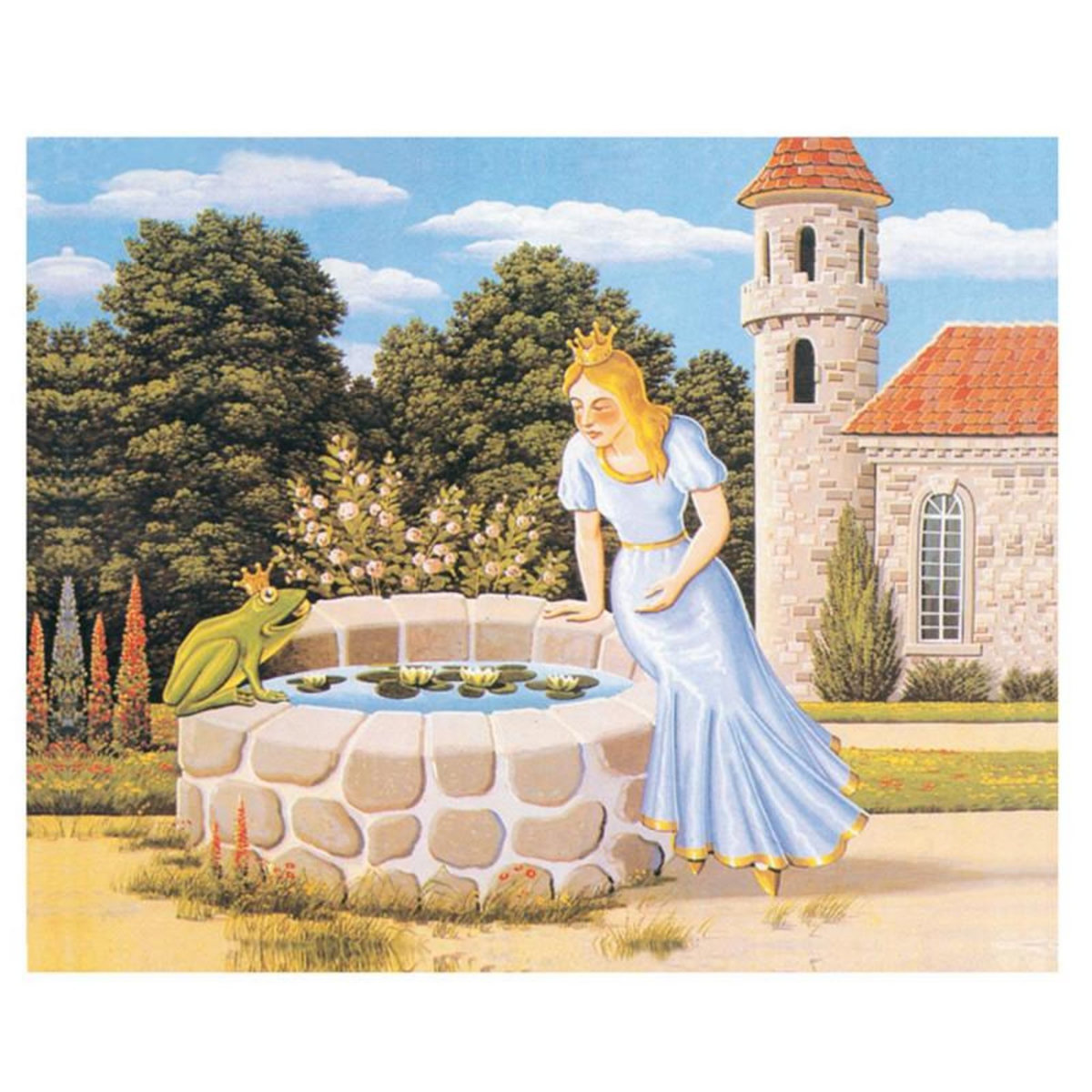 Goki GOKI Wooden Block Puzzle Fairy Tales