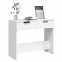 Voir la diapositive 4 : VIDAXL Table console Blanc 90x36x75 cm Bois d ingénierie
