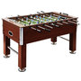 Voir la diapositive 1 : VIDAXL Table de football Acier 60 kg 140 x 74,5 x 87,5 cm Marron
