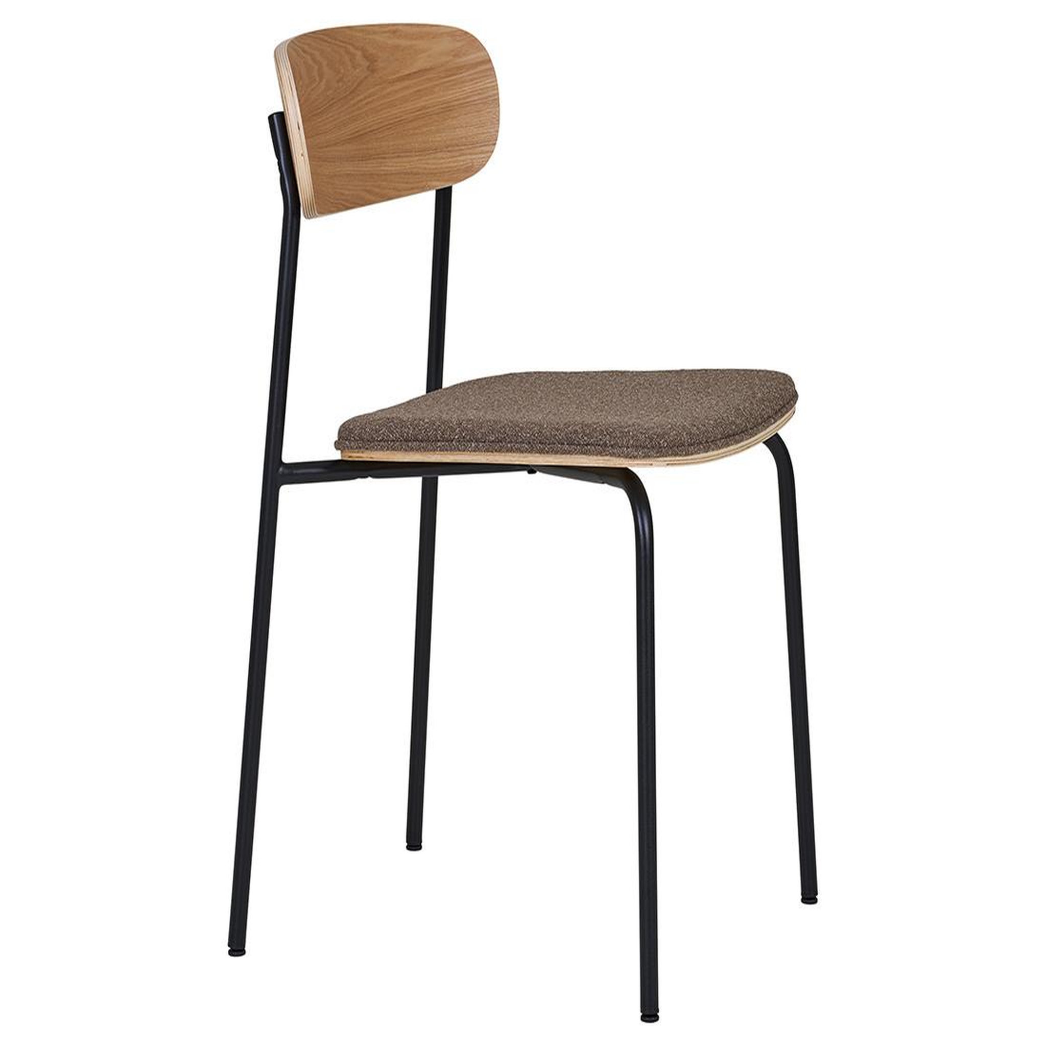 Voir la diapositive 5 : BEST MOBILIER Zoe - lot de 2 chaises en bois de frêne - pieds en acier