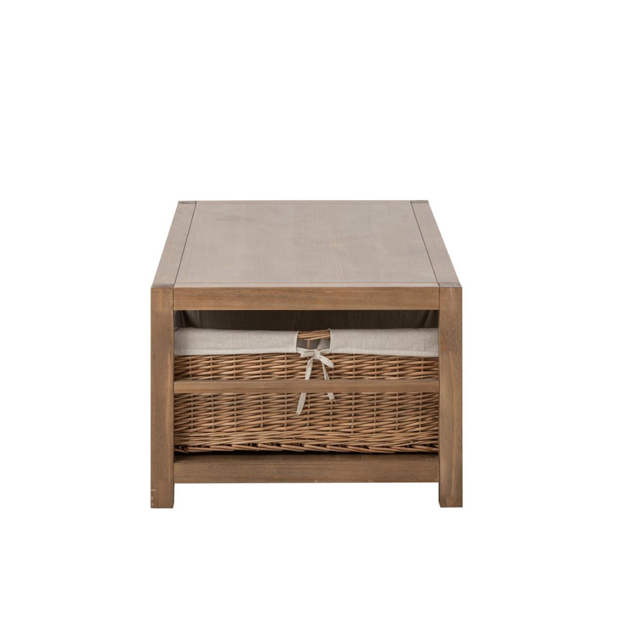 Voir la diapositive 3 : J-LINE Table basse en bois  blois  120cm naturel