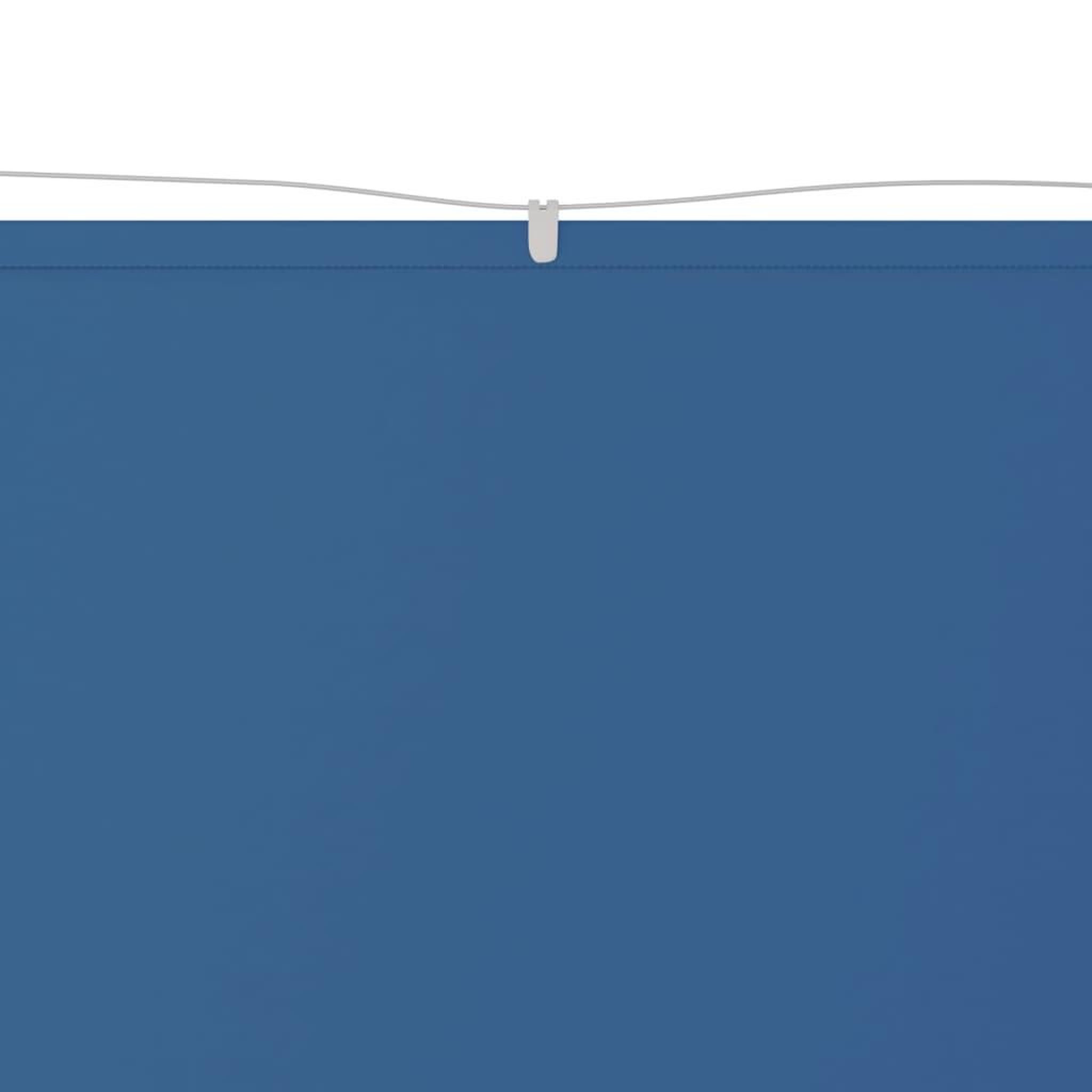 Voir la diapositive 3 : VIDAXL Auvent vertical Bleu 100x420 cm Tissu oxford