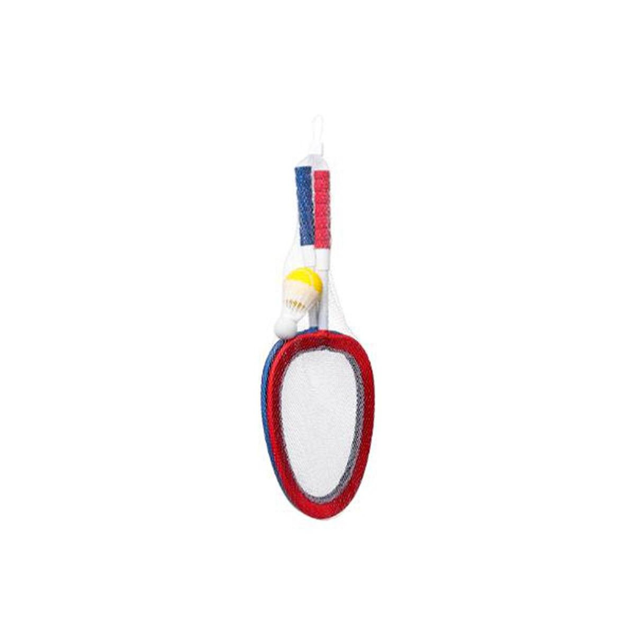 Voir la diapositive 2 : Be Toys Lot de 2 raquettes  souples  54cm bleu & rouge