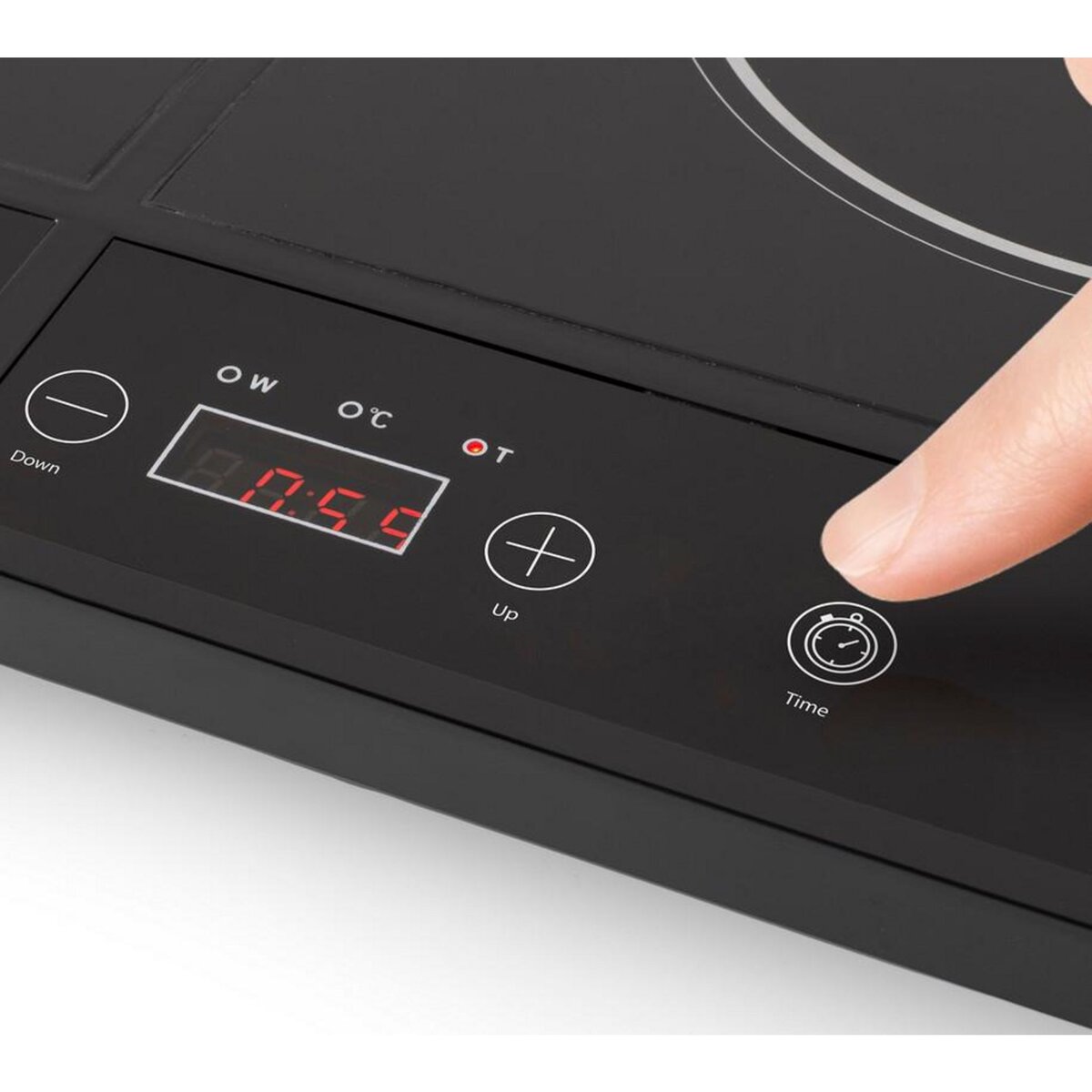 TRISTAR Table de cuisson à induction posable 2 feux 3400w - ik6179