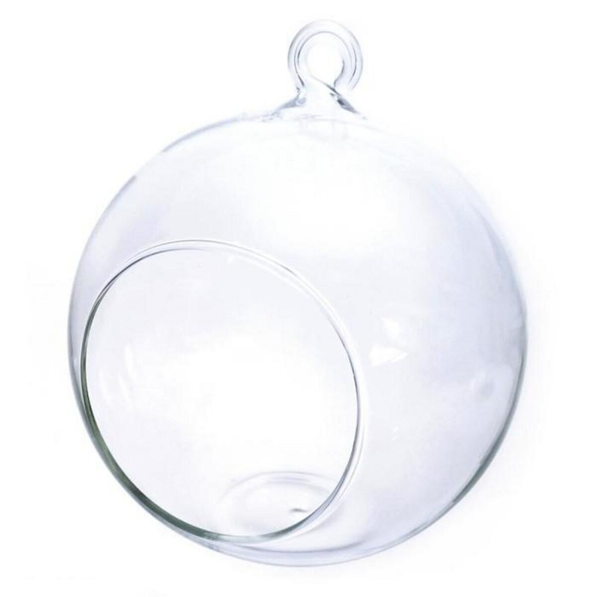 Graine créative Boule verre ouverte 8 cm