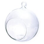 Graine créative Boule verre ouverte 8 cm