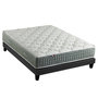 Voir la diapositive 1 : IDLITERIE Ensemble matelas ressorts 7 zones HYGGE, réversible hiver/été