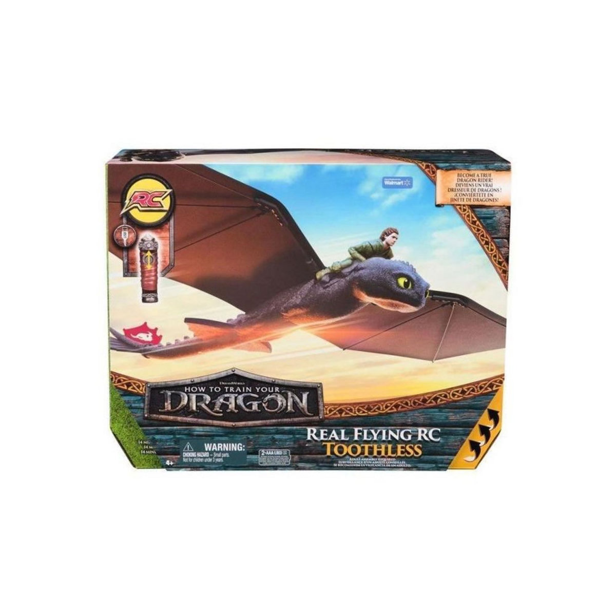 GENERIQUE Figurine Volante Dreamworks Dragons Krokmou RC Dragons Movie