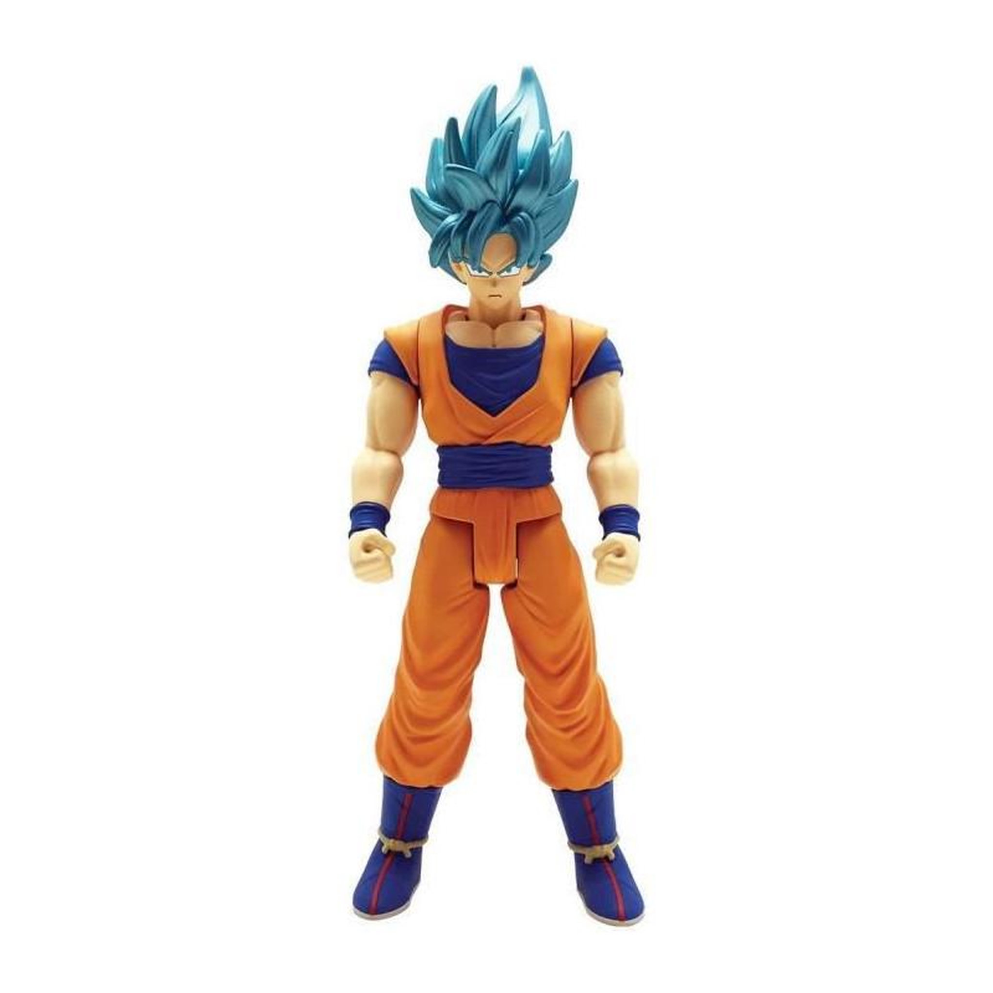 BANDAI DRAGON BALL SUPER - Figurine Geante Limit Breaker 30 cm - Super Saiyan Goku Blue