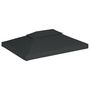 Voir la diapositive 2 : VIDAXL Toile de belvedere 2 niveaux 310 g/m^2 4x3 m Anthracite
