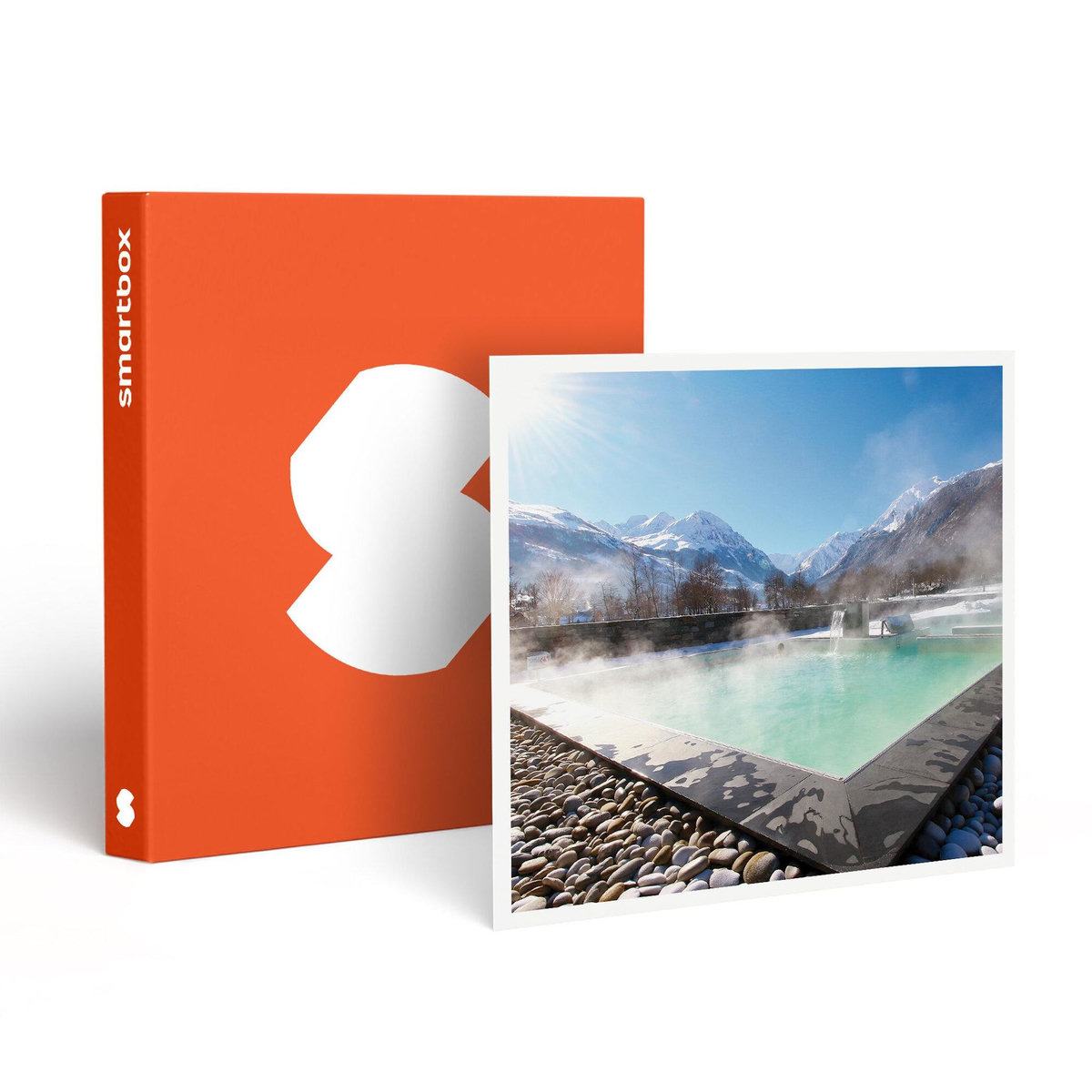 Smartbox Parenthèse détente : accès aux cinq bains d'eau thermale et repas en duo dans les Pyrénées - Coffret Cadeau Bien-être