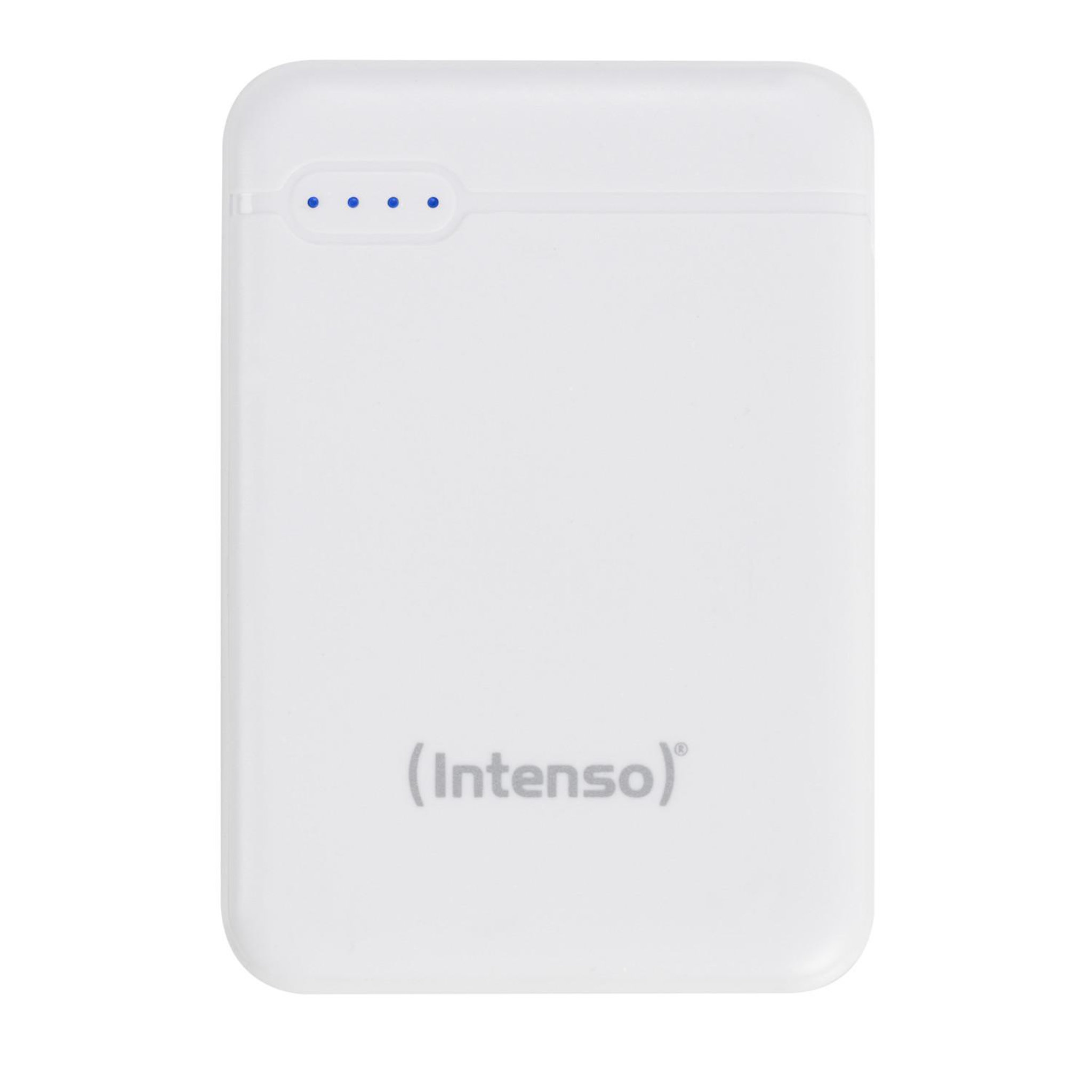 Intenso Intenso 7313522 banque d'alimentation électrique Lithium Polymère (LiPo) 5000 mAh Blanc