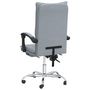 Voir la diapositive 5 : VIDAXL Fauteuil inclinable de bureau Gris clair Tissu