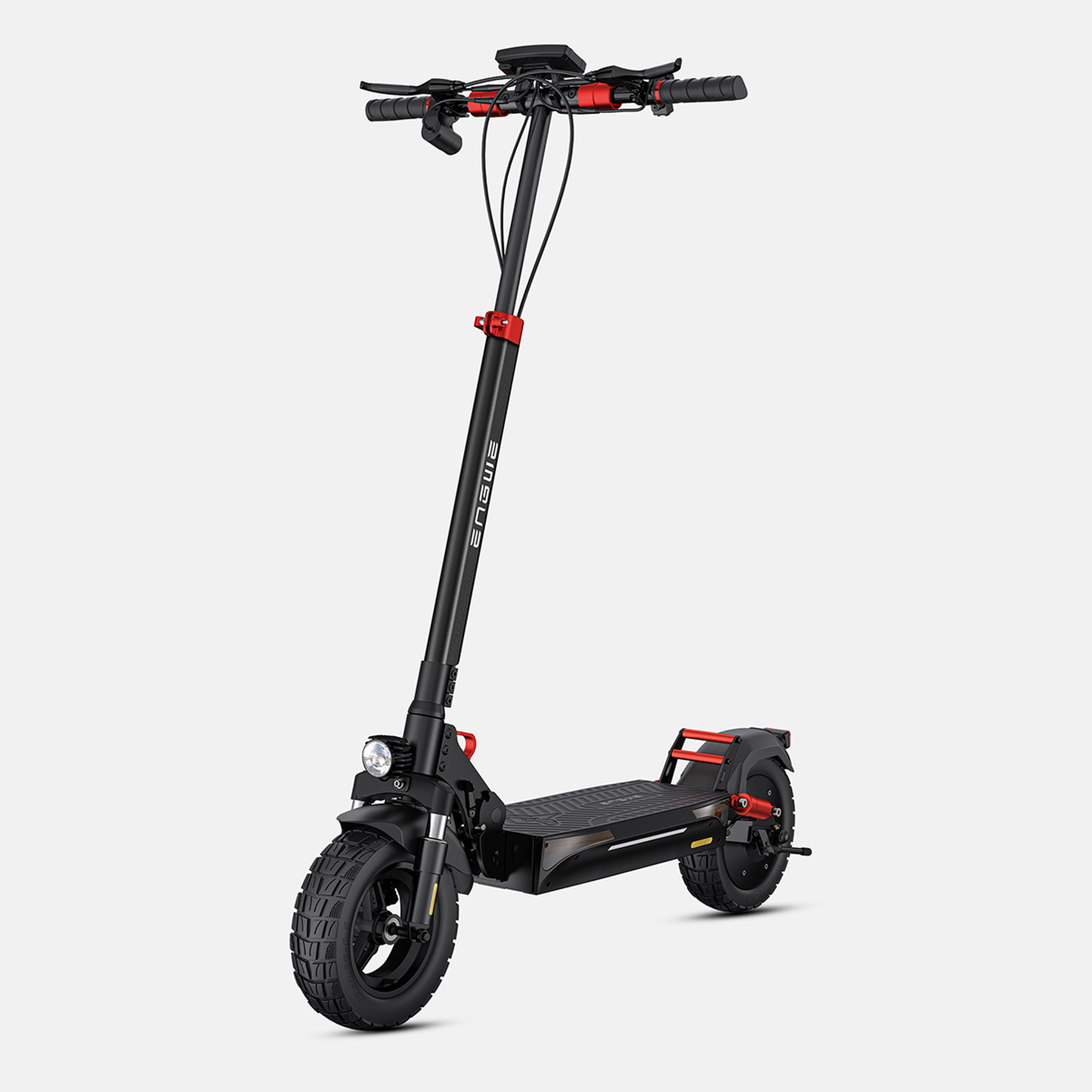 ENGWE Trottinette électrique pliable ENGWE Y600S, autonomie de 70 km, suspension intégrale, batterie 48 V 18 Ah, écran de 10 pouces. Coloris disponibles : Noir