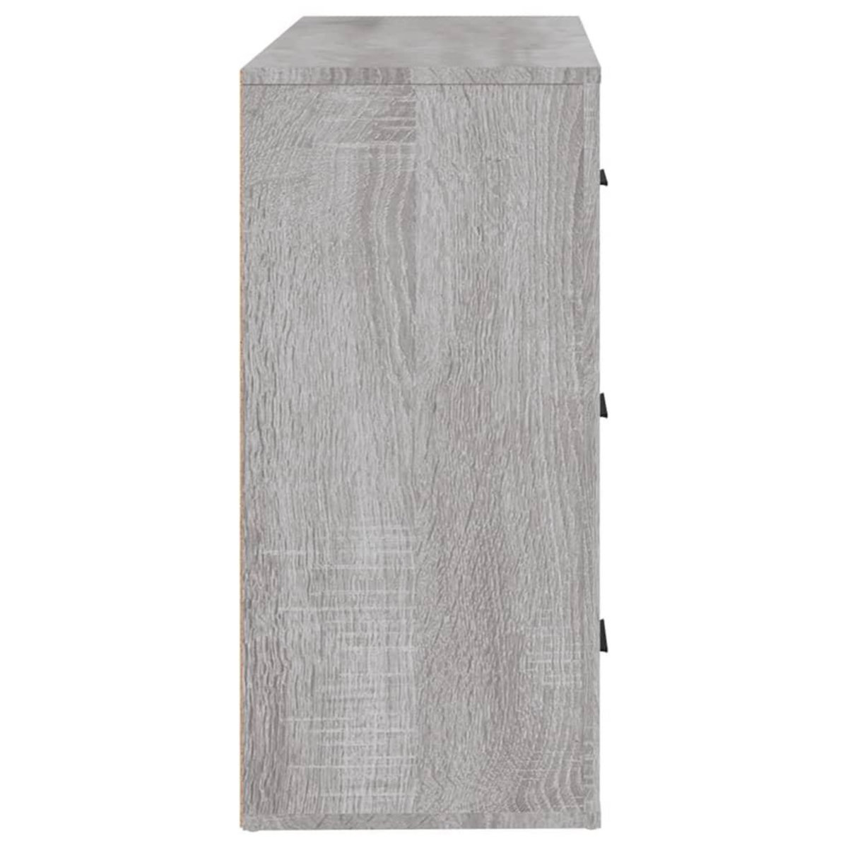 VIDAXL Buffet Sonoma gris 80x33x70 cm Bois d'ingenierie