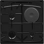 Voir la diapositive 2 : Amica Cuisinière mixte ACM7037RN