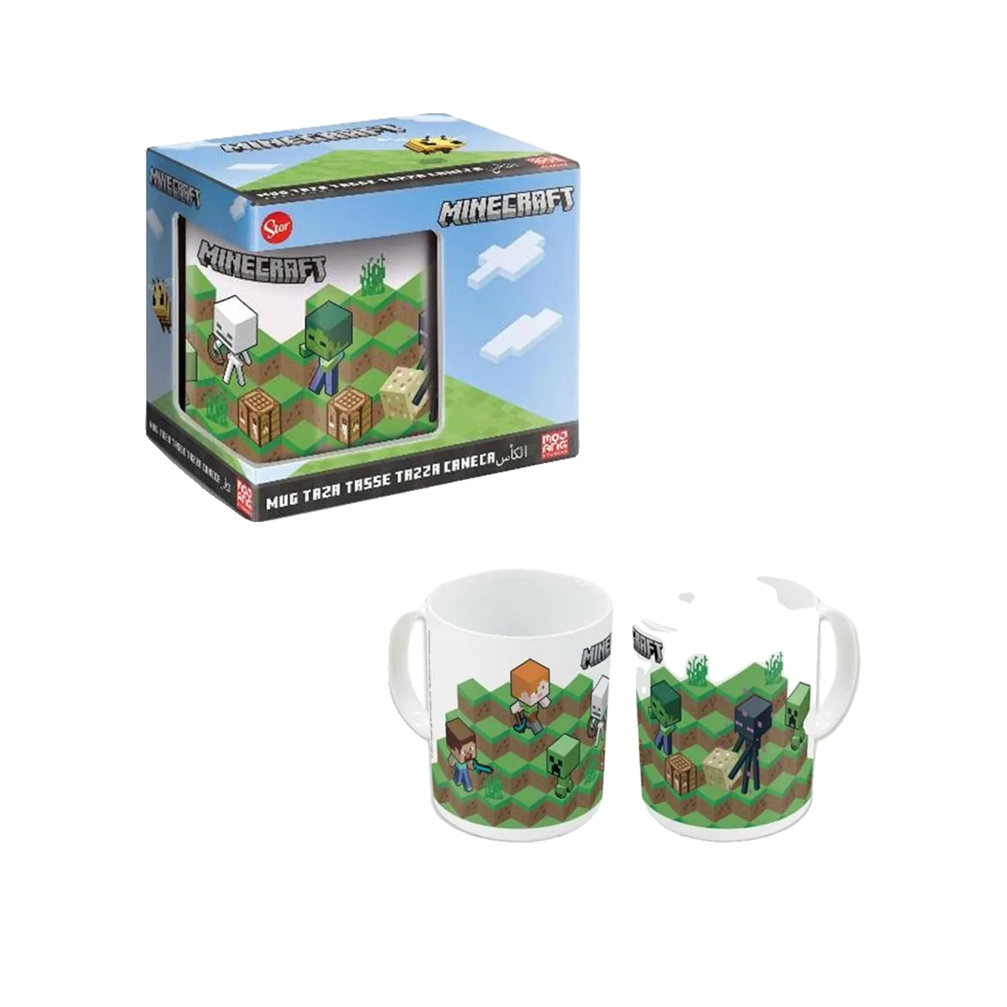 STOR Mug stor tnt boom 325 ml blanche