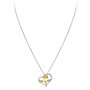 Voir la diapositive 3 : SC CRYSTAL Collier coeur rose SC Crystal orné de zirconium