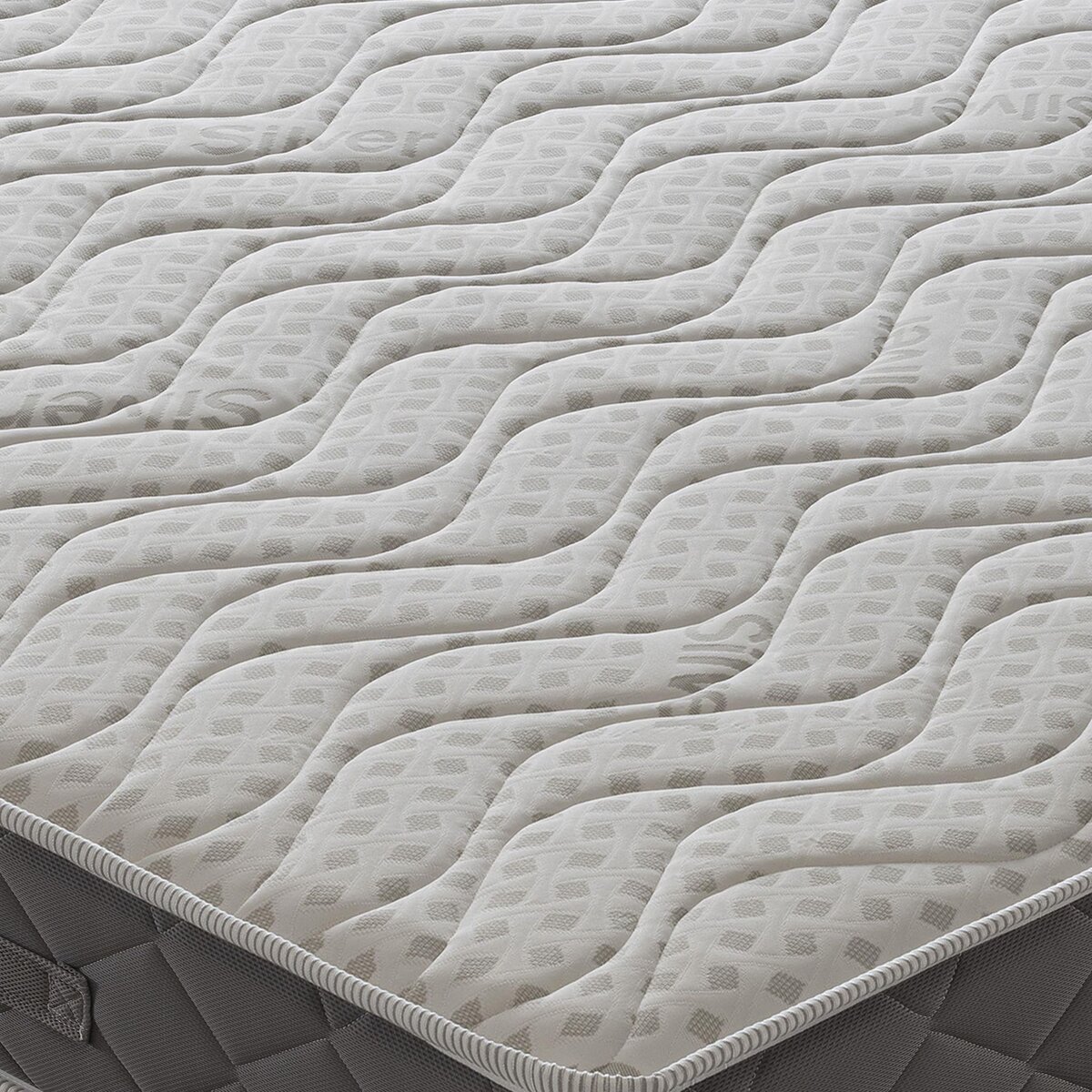 ILOVESLEEP Matelas Mousse SILVERSAFE - Accueil Mémoire De Forme - Epaisseur 21 Cm