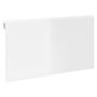 Voir la diapositive 5 : VIDAXL Table murale pliable Blanc brillant 100x60x56cm Bois ingenierie