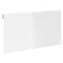 Voir la diapositive 5 : VIDAXL Table murale pliable Blanc brillant 100x60x56cm Bois ingenierie