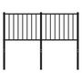 Voir la diapositive 3 : VIDAXL Tete de lit metal noir 120 cm