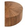 Voir la diapositive 3 : Paris Prix Table Basse en Bois  Glenda  90cm Naturel