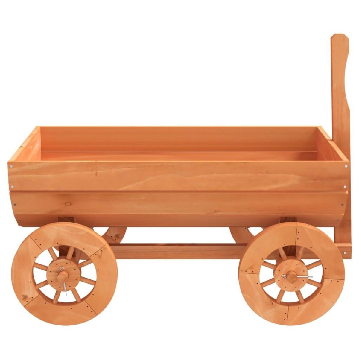 VIDAXL Chariot decoratif 70x43x54 cm bois massif de sapin