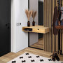 Voir la diapositive 6 : Paris Prix Table d'Appoint Murale  Farsta  78cm Naturel
