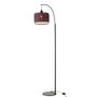 Voir la diapositive 2 : Paris Prix Lampadaire Lanterne en Métal  Eldon  168cm Mauve