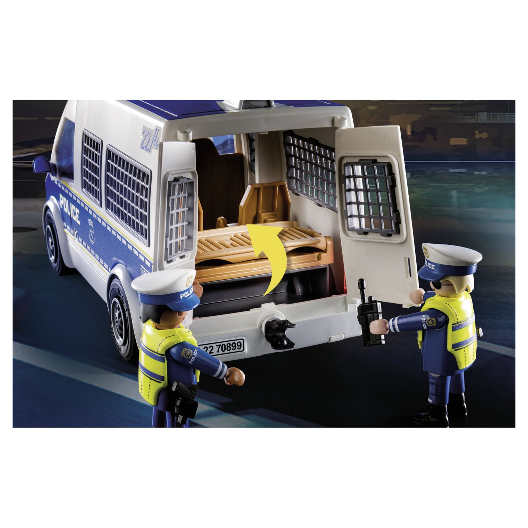 Voir la diapositive 5 : PLAYMOBIL City Action 70899 Police des fourgons
