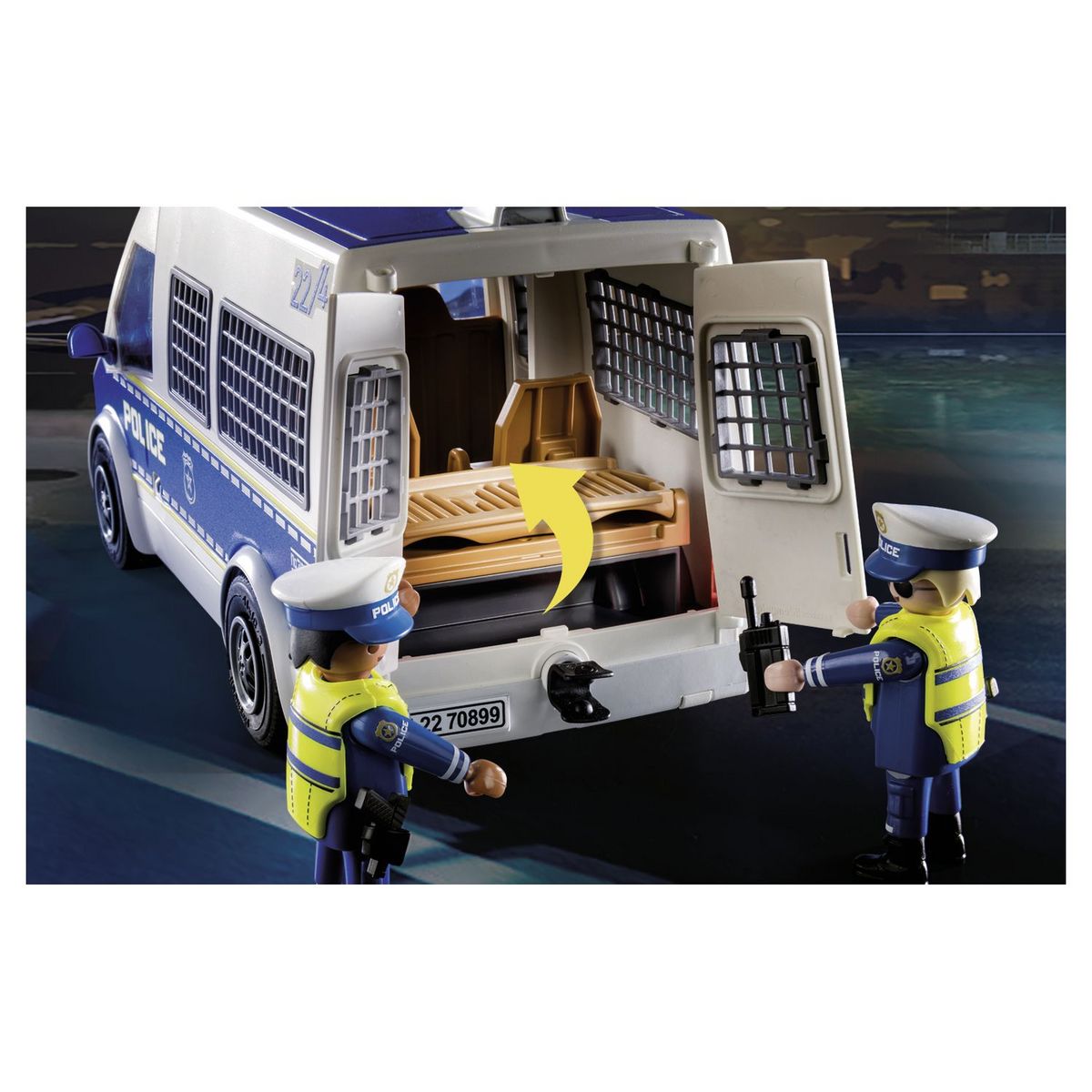 PLAYMOBIL City Action 70899 Police des fourgons
