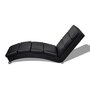 Voir la diapositive 4 : VIDAXL Chaise longue Noir Similicuir