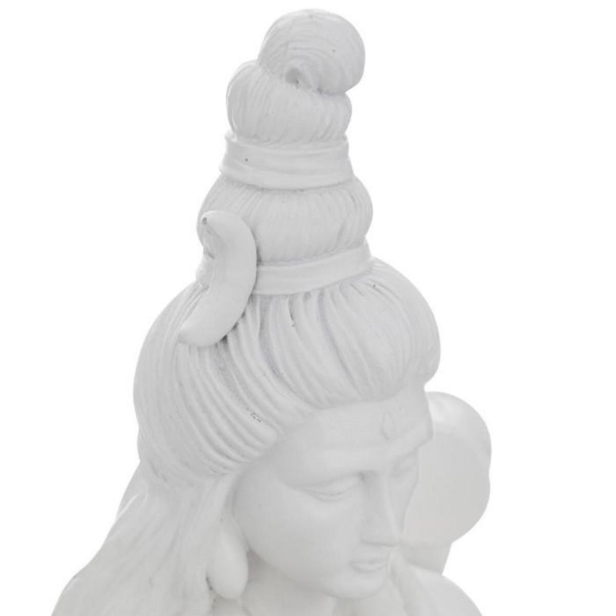 ATMOSPHERA Statuette Déco Shiva  Nathan  28cm Blanc