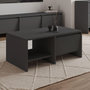 Voir la diapositive 4 : Habitat et Jardin Table basse en bois  Laris  - 90 x 45 x 35 cm - Gris anthracite