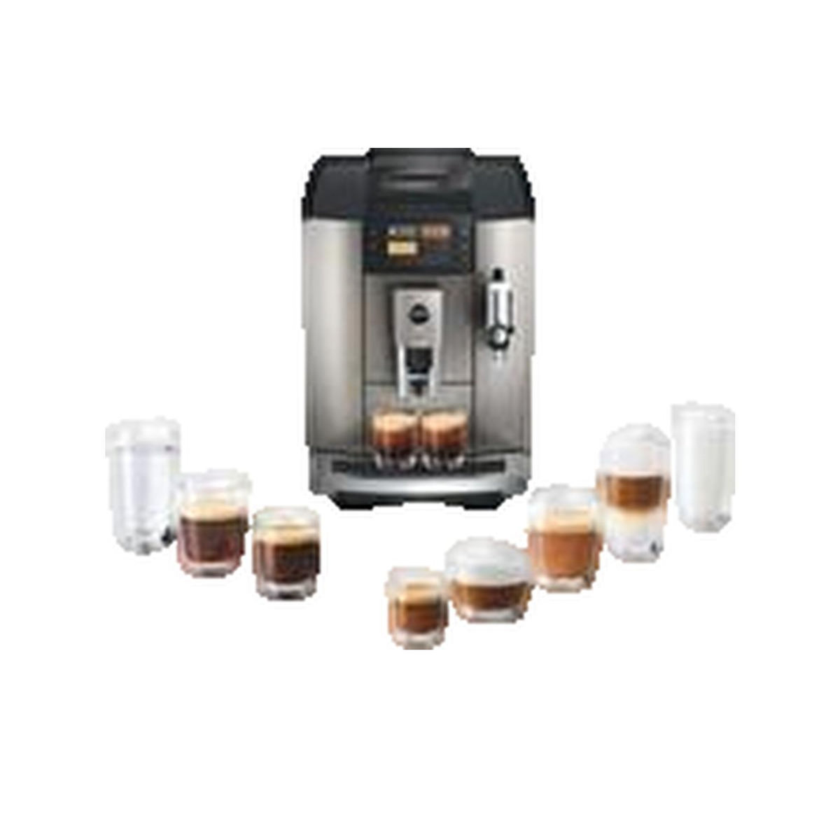Jura Machine à espresso Jura E8 Midnight Silver