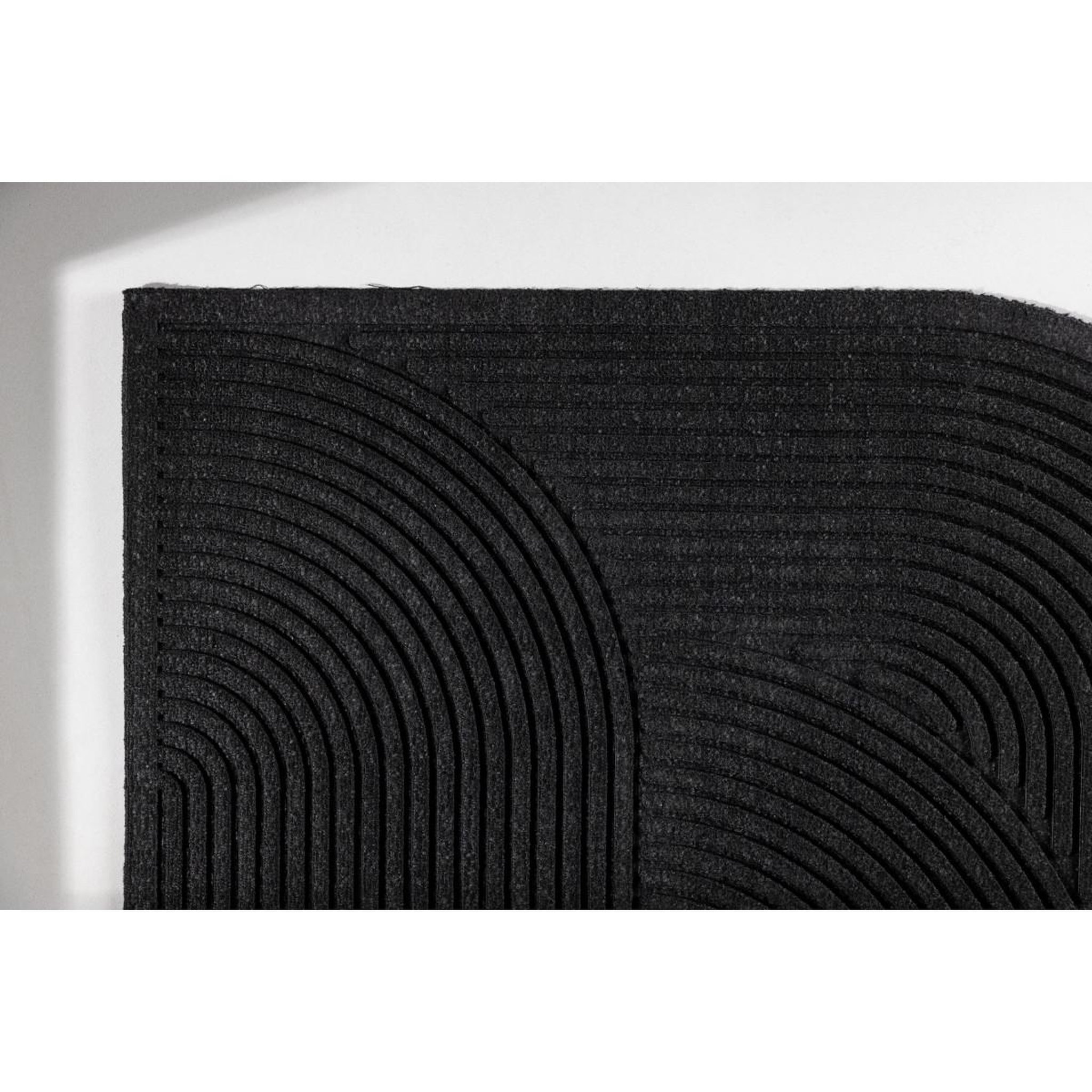 Voir la diapositive 4 : Paris Prix Paillasson Design  Valentino  60x90cm Noir