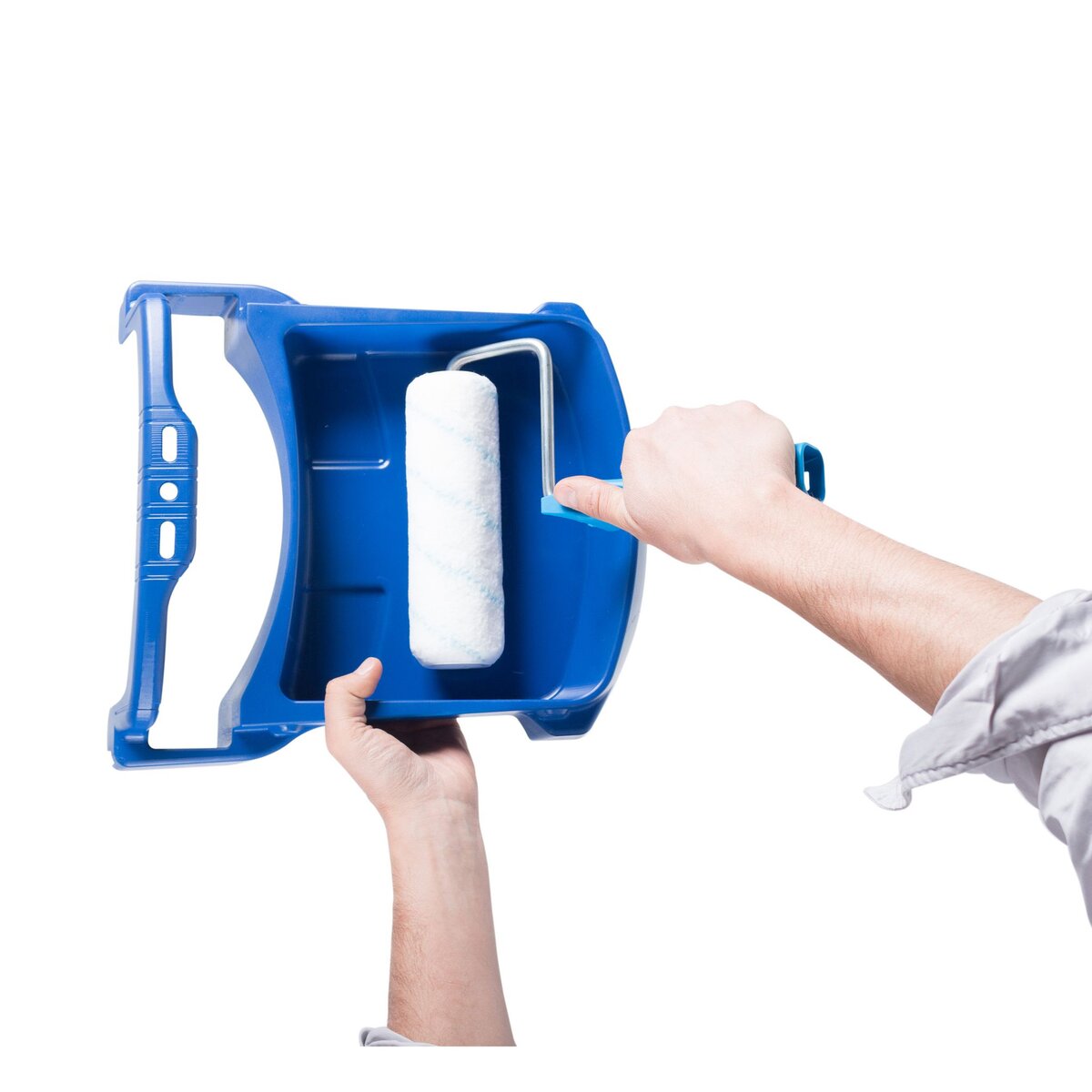 CENTAURE Escabeau XXL 4 marches larges - 2m80