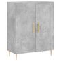 Voir la diapositive 2 : VIDAXL Buffet gris beton 69,5x34x90 cm bois d'ingenierie