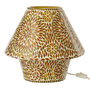 Voir la diapositive 1 : Paris Prix Lampe à Poser Mosaïque  Mari  33cm Marron & Orange