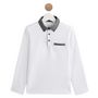 Voir la diapositive 1 : INEXTENSO Polo col chambray garçon
