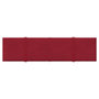 Voir la diapositive 3 : VIDAXL Panneaux muraux 12 pcs Rouge bordeaux 60x15 cm Velours 1,08 m^2