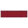 Voir la diapositive 3 : VIDAXL Panneaux muraux 12 pcs Rouge bordeaux 60x15 cm Velours 1,08 m^2