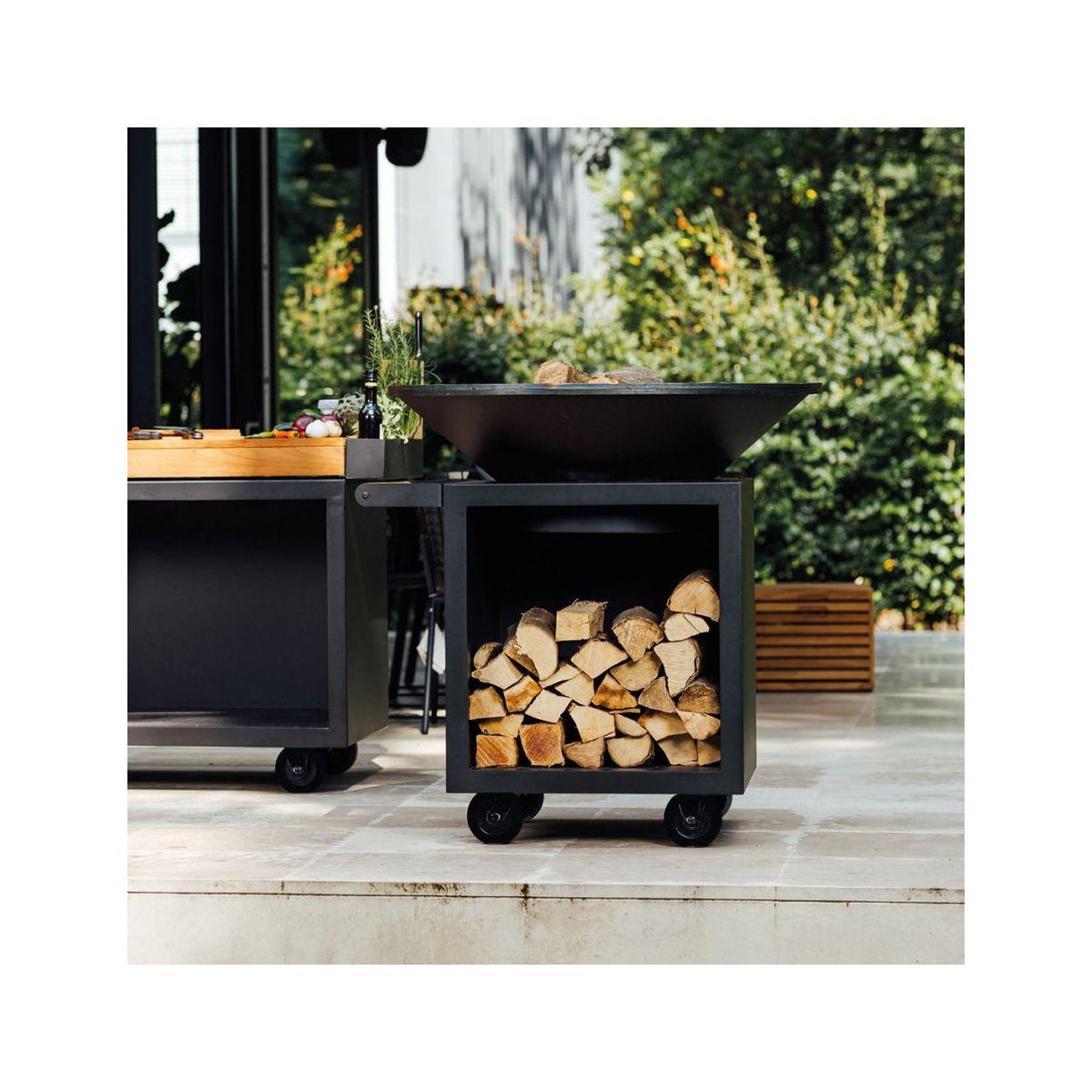 Voir la diapositive 3 : OFYR Brasero classic storage black 100 pro oc4b100