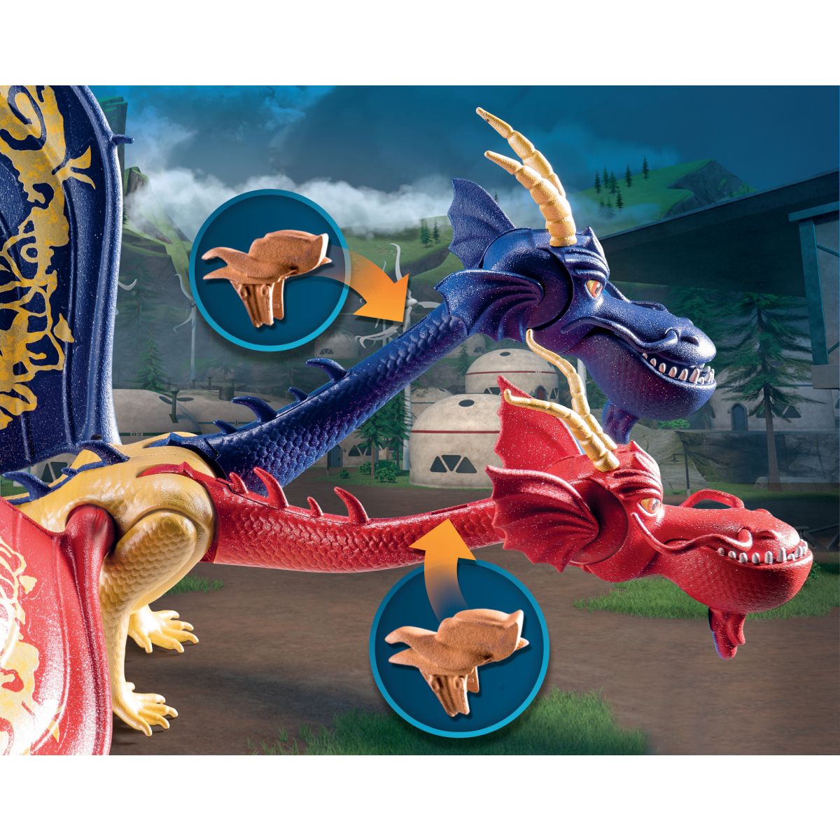 PLAYMOBIL 71080 - Dragons Nine Realms WuWei & Jun