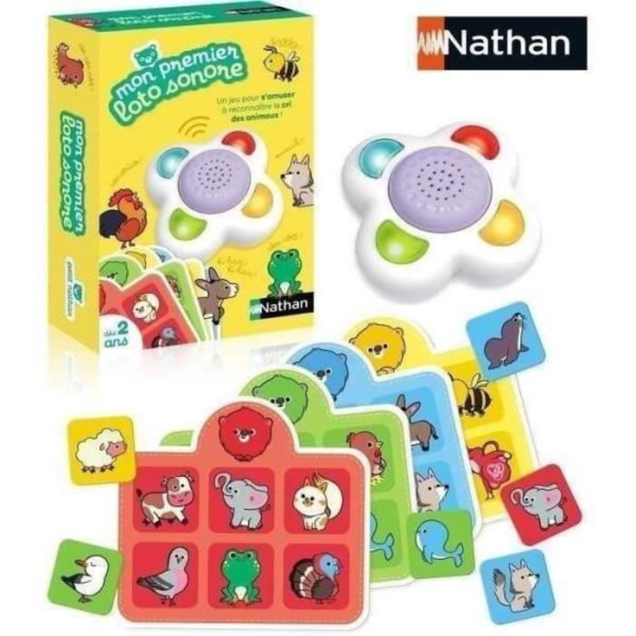Voir la diapositive 2 : Nathan Mon premier loto sonore Nathan