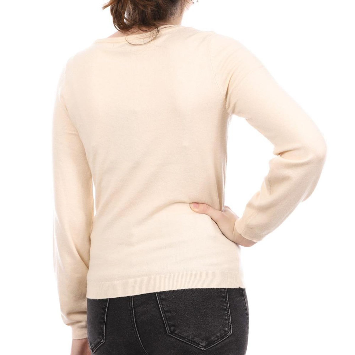 Vero Moda Pull Beige Femme Vero Moda Karma