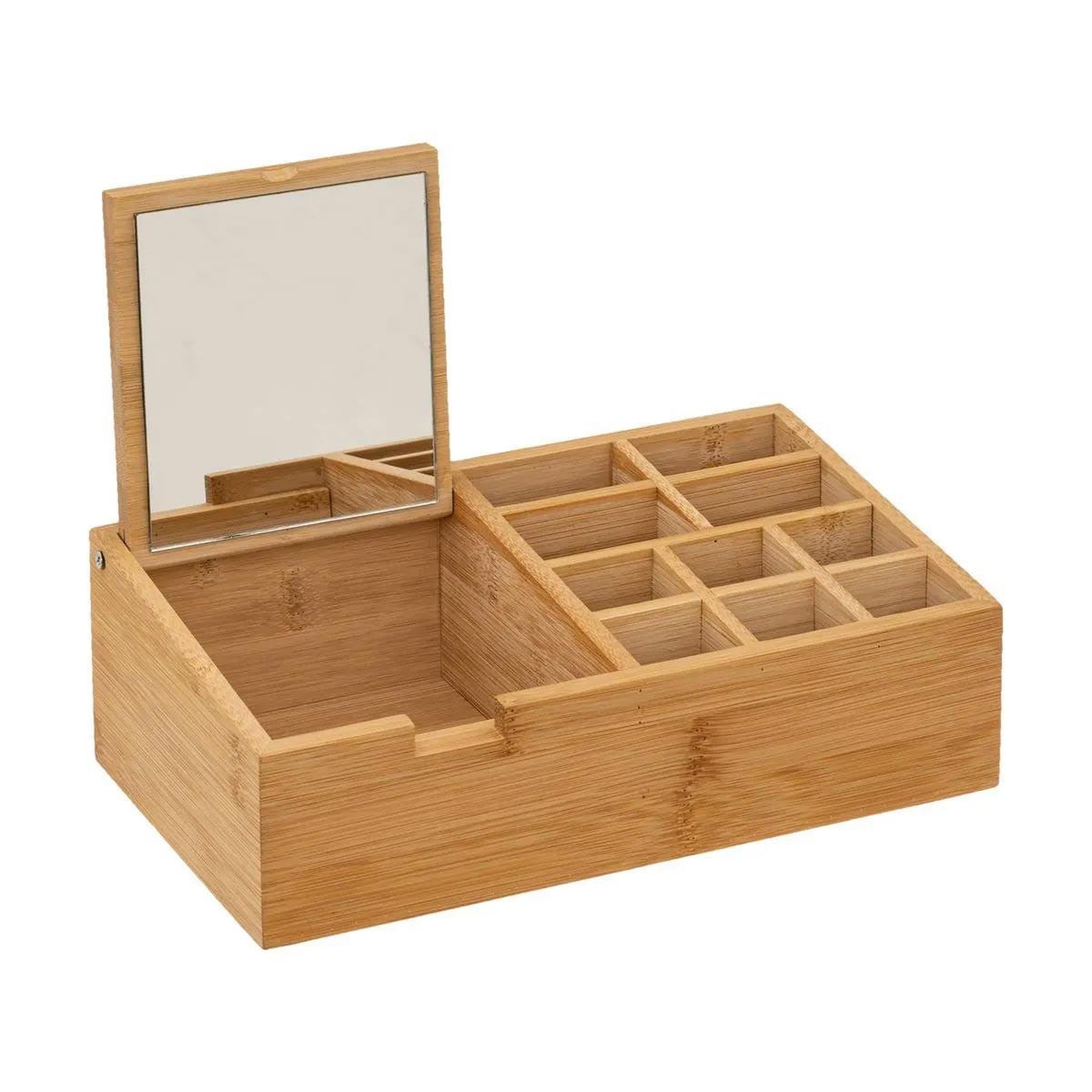 FIVE Organiseur 10 compartiments  miroir  24cm naturel
