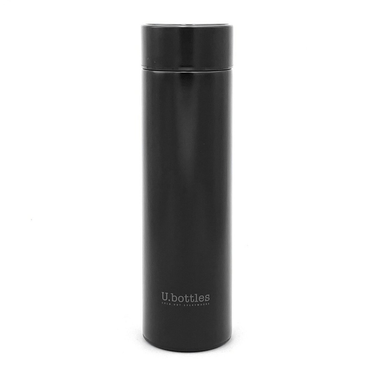 Bouteille isotherme monochrome all black Chillys bottles gourde thermos  nomad