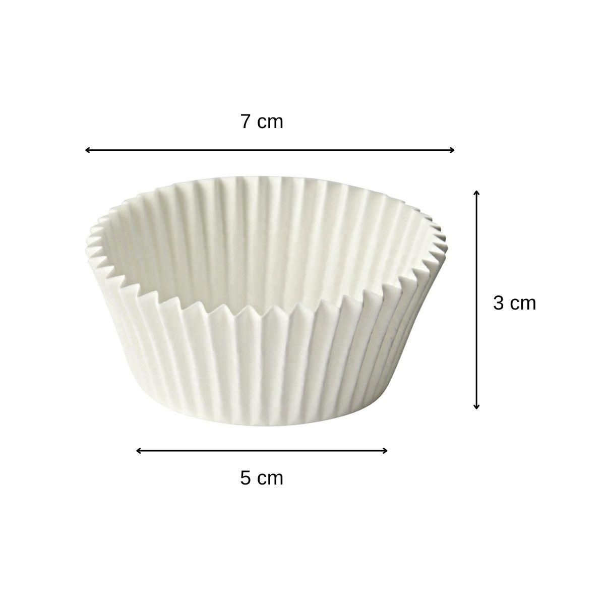 ZENKER Lot de 75 moules à muffins en papier 5 cm Zenker Smart Pastry